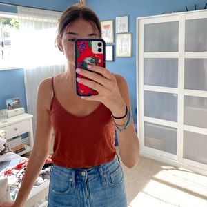 Urban outfitters orange tank top